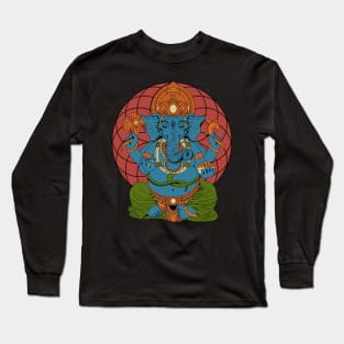 Hindu God - Ganesha Long Sleeve T-Shirt